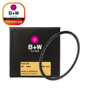 (컴온탑) 슈나이더 B+W MASTER MRC nano 007 Clear 67mm 필터 (신형)