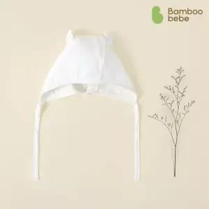 화이트크림 아기모자_클린화이트