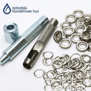 304스테인레스 아일렛 아일렛알 하도메 10mm 100세트+환펀치 공구 세트