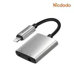 [맥도도] 8핀 to 8핀 충전+3.5mm AUX 오디오 듀얼젠더 CA554