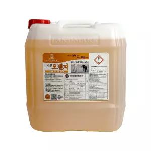 지피원오렌지 18.75L 기름때 세제-대용량 다목적 찌든때 묵은때 주방 바닥 청소 업소