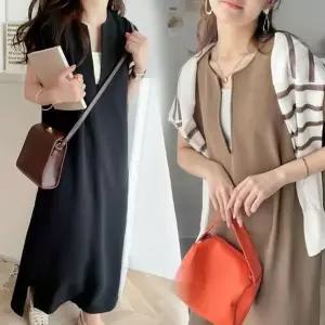 [오노마] ONM 롱원피스 어울리는 무지 럭셔리스럽고 모던스타일 맴 (S11881652)