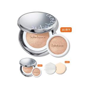 설화수 퍼펙팅쿠션 에어리 SPF50+ 본품+리필 23N1, 1개+증정(퍼펙팅쿠션 에어리 미니 21호 5g, 1개+퍼프 2입, 1개)