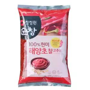 청정원 순창 태양초 찰고추장 리필 500g