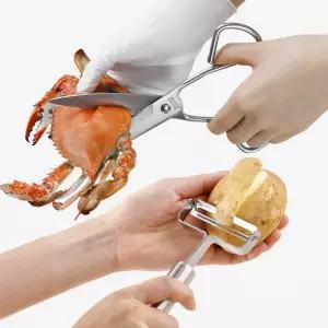 무디타 올스텐 일체형 주방가위 21cm + 필러 R 레귤러 감자칼 2종 세트