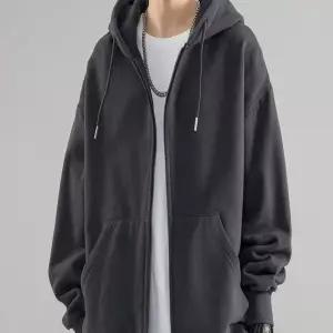 [셀러허브][라일리] Rly 남자 오버핏 사계절 모던 후드집업 집업자켓 후디자켓 (S14057518)