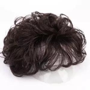 탑커버 정수리 부분가발(다크브라운) 인모가발 (WB9716D)