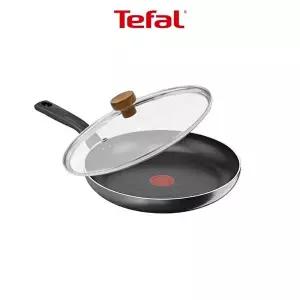 [테팔][정상가 59,800원] 테팔  티타늄 쿡이지 프라이팬 28cm+우드뚜껑28cm