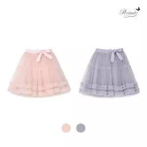 [페리미츠]리본샤 스커트 여아샤 주름스커트 P2405S640_CA