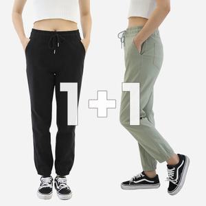 여자 경량 조거팬츠 스판 트레이닝 운동 헬스 골프 요가 여성 츄리닝 바지