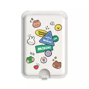 아트박스/뉴니스 라인프렌즈 미니니 맥세이프 카드 지갑 스탠드