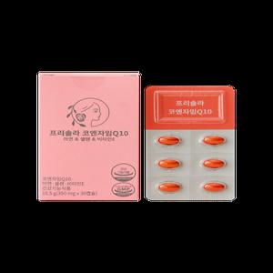 프리솔라 코엔자임Q10 임신준비 항산화 98.9% 코큐텐 COQ10