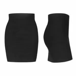 [하프클럽/샵앤]여성 란스코 물결 스판 미니 스커트 WLS-WSK-0314-블랙