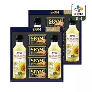 [CJ 선물세트] 스팸고급유SE호 2개 쇼핑백포함