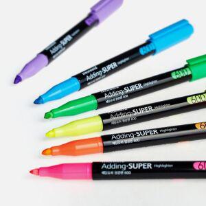 모나미 형광펜 에딩슈퍼600 12자루/다스