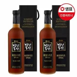 샘표 백년동안 순발효흑초원액 750ml X2병