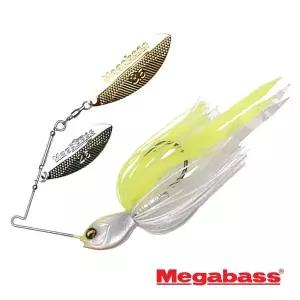 [메가배스] 스피너배이트 SV-3 3/8oz WHITE CHART DW