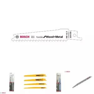 (S-1122HF 225mm 세트 5EA) 보쉬 특수 자재 컷쏘날/콘크리트/컷소날/다목적/멀티/시멘트/벽돌/철재/목재