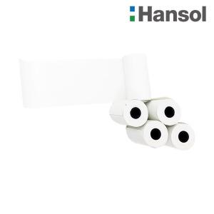 한솔 포스용지 57X30 20롤(무지) 감열지 영수증종이 PDA 휴대용단말기 타코메타 카드기용 BPAFREE/P