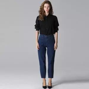 [하프클럽/르오트]라이크라 데님 조거팬츠 (4종택일)-사이즈 5588까지