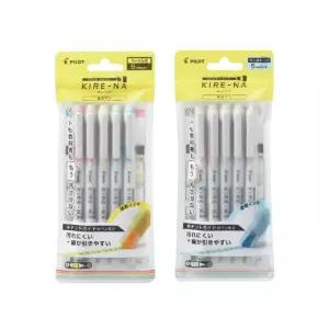 파이롯트 키레나 형광펜 5색 set 필기구 하이라이터