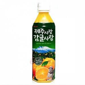 롯데 제주사랑 감귤사랑 500ml 24펫