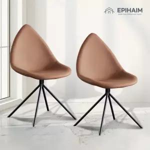 [에피하임] 북유럽풍 오타와체어 물방울의자 식탁의자 2P