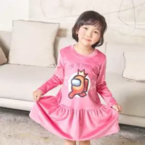 [레노마 이너웨어]어몽어스 여아 써치 밍크스판 원피스 PK 0B36W34533_HDD