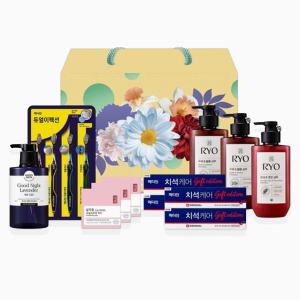 2025 명절선물세트 아모레퍼시픽 섬김 2호 치약 칫솔 샴푸 선물세트 유배 행복듬뿍