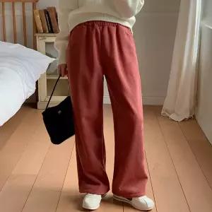 [코코블랑] 크레용 코듀로이 밴딩팬츠(후리스안감)