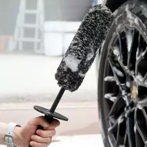 자동차 타이어 세차 휠 브러쉬 배기통 브러시 솔 C19 휠브러쉬 타이어브러쉬 휠세차