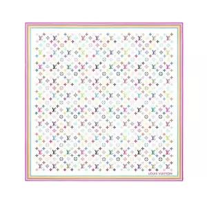[LOUIS VUITTON][명품] 루이비통 무라카미 다카시 에디션 멀티컬러 스퀘어 90 스카프