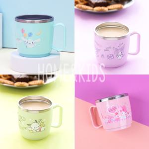 [홈앤키즈]산리오 양치컵 컬리 식기세척기용 스텐컵 S 어린이집 준비물 유아 수료선물 아기 초등 물컵