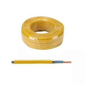 VCTF 전선 케이블 코드용 2.5SQ 3C 100M 황색
