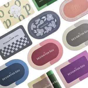 욕실 주방 1개+ 1개 빨아쓰는 규조토 발매트 라돈x 주방 미끄럼방지 현관 10종류_60x40