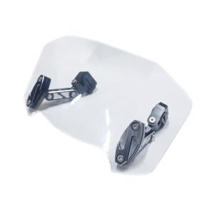 오토바이 3세대 알루미늄브라켓 보조스크린 연장스크린 바람막이 윈드쉴드 보조쉴드