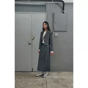 [LAP](강남점)(SET-하의)벨트세트 H라인스커트 AR1WS271