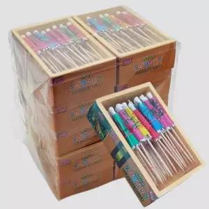 장식꽂이 x10팩 음료데코 칵테일 우산 디저트 35p 과 (WFGTMSZ)