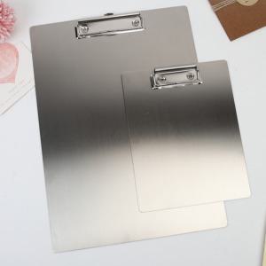 모던 스틸 서류 집게 보드 (대형) 메뉴판 철제 결제판 문서