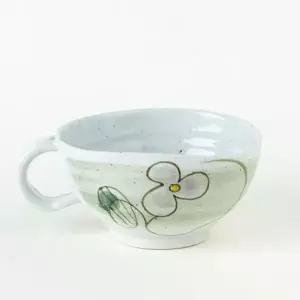 이천도자기 들꽃 커피잔 350ml WD4F159