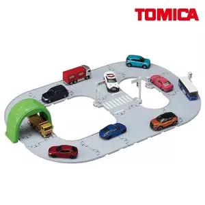 (토미카월드)토미카타운 베이직 도로 세트