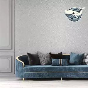 [하프클럽/알티피아]모던 실크벽지 메탈실버 곰팡이방지 디자인 벽지