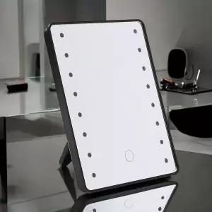 GDM 블랙라인 스타일 3단 LED 조명 거울 WFG9Z6O