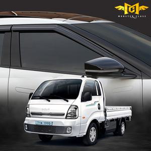 봉고3 썬바이저 일반캡 더블캡 윈도우 몰딩 선바이저 빗물받이 용품 EV 호환