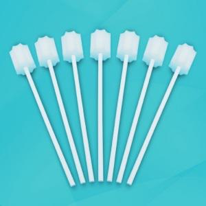 스펀지칫솔 50개 노인 환자 구강케어 치아세정 개별포장