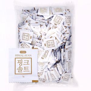 자연담은 히말라야 핑크솔트 3g 330개 일회용 소금