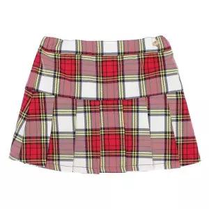 [NS홈쇼핑]프렌치캣 체크주름스커트 레드 Q31DAS020[35074916]
