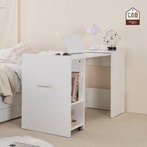 [다하미가구]테리어 공간활용 시크릿 폴딩 책상 접이식 확장형 보조 식탁 테이블