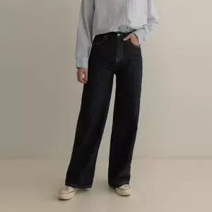 [25-34] 러션 생지 데님 와이드 팬츠