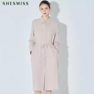 [쉬즈미스] 지적인 품격 플랩포켓 셔츠 원피스